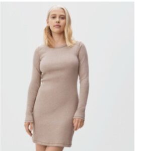 Everlane Ribbed Mini Dress ( cotton)
